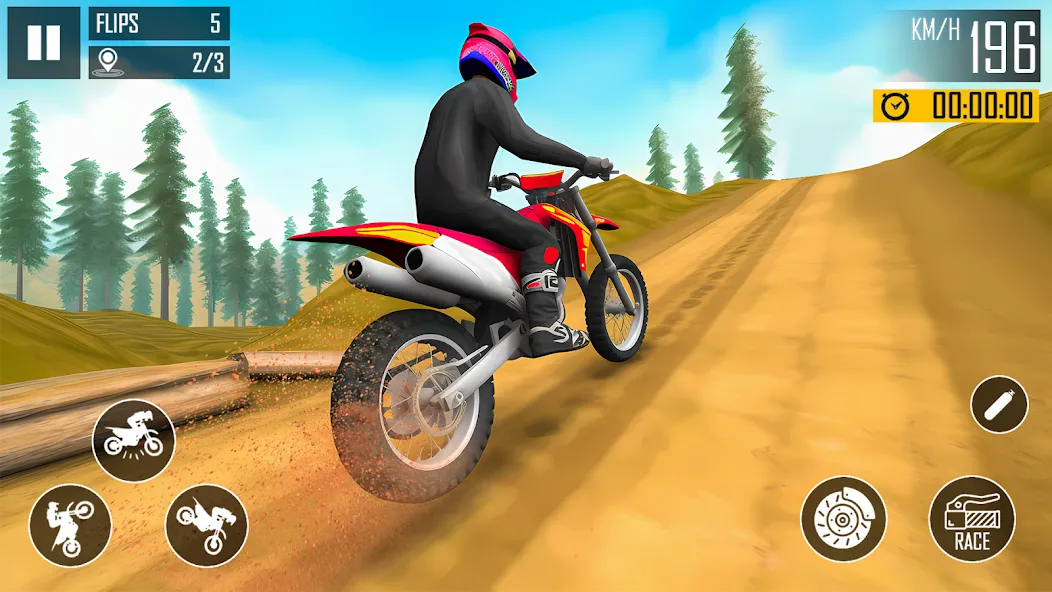 Ultimate Bike Stunt: Bike Game (Ультимейт Байк Стант) [МОД: Бесконечные деньги, Монеты и Мега MOD] Screenshot 5