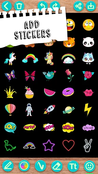 Draw Doodle - Kids drawing [МОД: Много денег, Монет и Все открыто] Screenshot 4