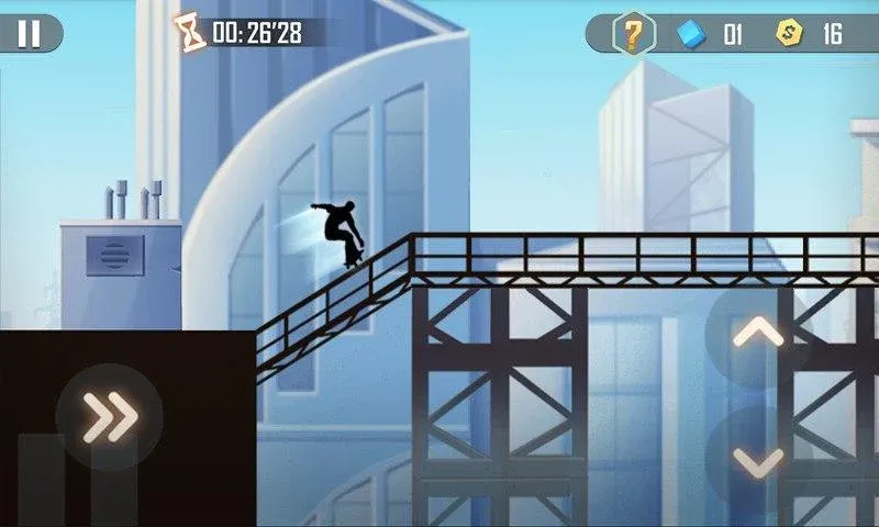 Shadow Skate [МОД: Все открыто, Дополнительные деньги и Меню MOD] Screenshot 5