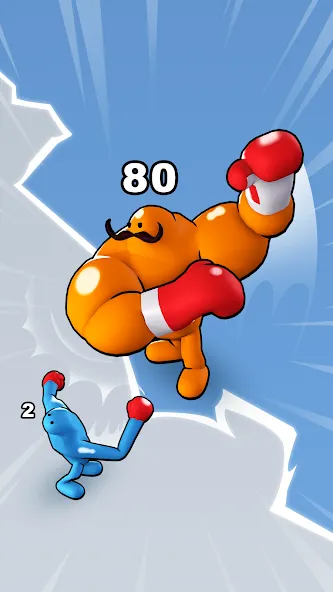 Punchy Race: Run & Fight Game (Панчи Рейс) [МОД: Много монет, Открытые уровни и Мега MOD] Screenshot 1