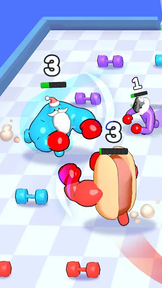 Punchy Race: Run & Fight Game (Панчи Рейс) [МОД: Много монет, Открытые уровни и Мега MOD] Screenshot 4