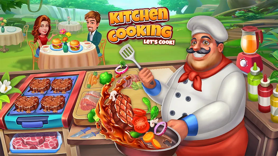 Food Cooking: Chef Restaurant [МОД: Бесконечные деньги, Монеты и Мега MOD] Screenshot 1