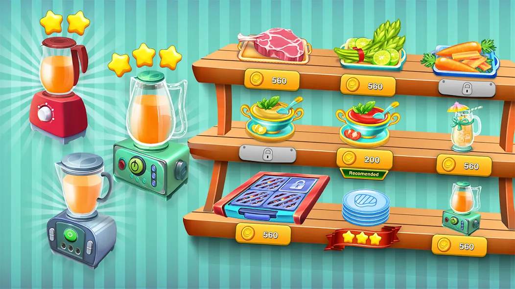 Food Cooking: Chef Restaurant [МОД: Бесконечные деньги, Монеты и Мега MOD] Screenshot 5