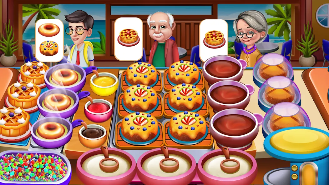 Cooking Food: Time Management [МОД: Бесконечные деньги, Монеты и Мега MOD] Screenshot 5