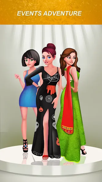 Girls Dress Up: Makeup Games [МОД: Меню, Бесконечные монеты и Открытые уровни] Screenshot 2