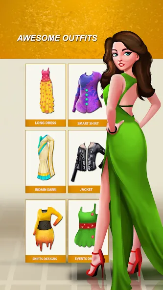 Girls Dress Up: Makeup Games [МОД: Меню, Бесконечные монеты и Открытые уровни] Screenshot 3