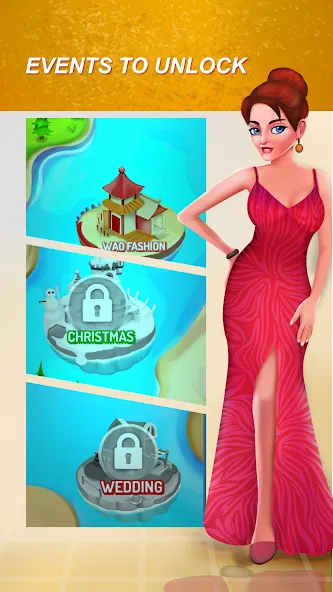 Girls Dress Up: Makeup Games [МОД: Меню, Бесконечные монеты и Открытые уровни] Screenshot 5