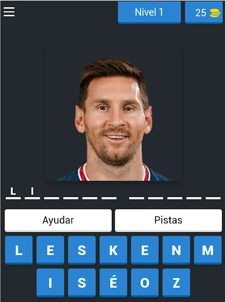 Guess Soccer Player Quiz [МОД: Много монет, Открытые уровни и Мега MOD] Screenshot 4