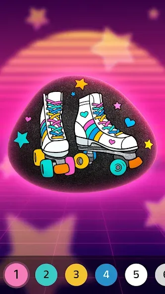 Rock Art - 3D Color by Number (Рок Арт) [МОД: Меню, Бесконечные монеты и Открытые уровни] Screenshot 4