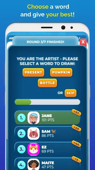 Drawize - Draw and Guess (Дравизе) [МОД: Много денег, Монет и Все открыто] Screenshot 2