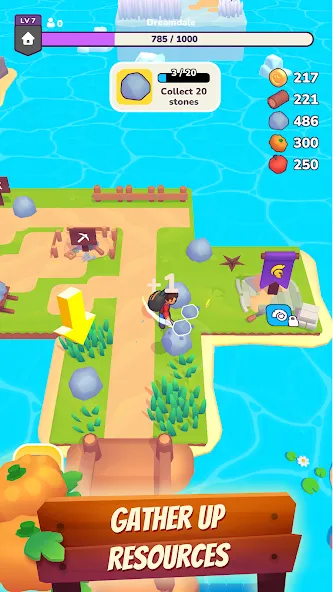 Dreamdale - Fairy Adventure [МОД: Бесконечные деньги, Монеты и Мега MOD] Screenshot 3