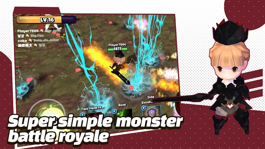 Magical Monster.io : Evolution [МОД: Все открыто, Дополнительные деньги и Меню MOD] Screenshot 1
