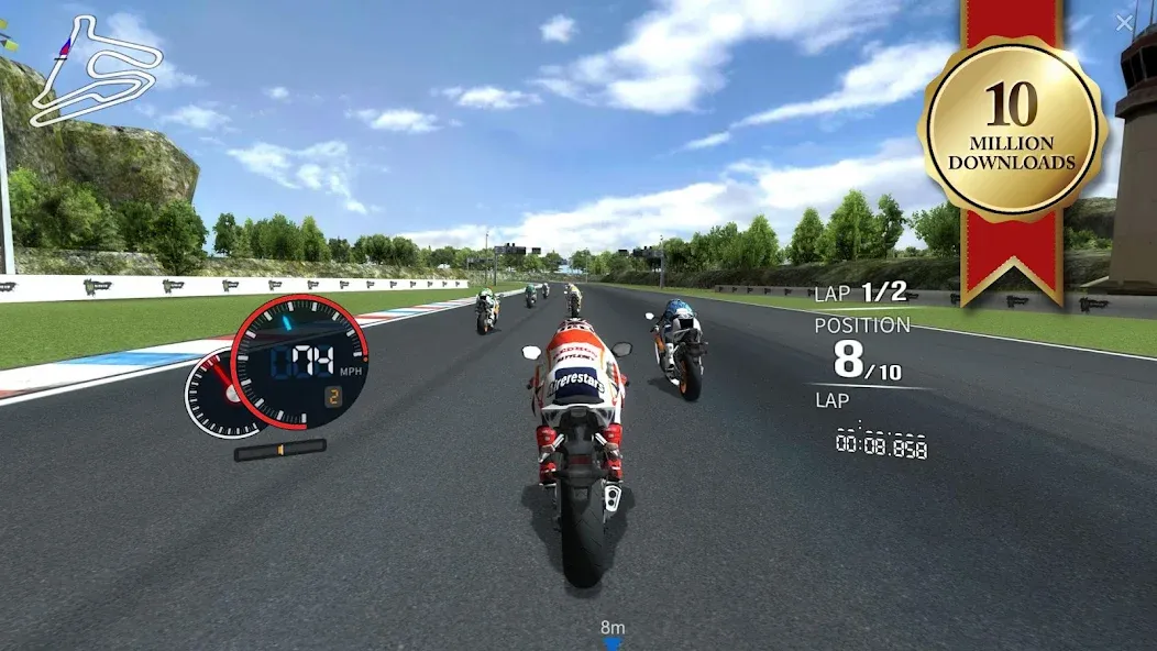 Real Moto (Реал Мото) [МОД: Много монет, Открытые уровни и Мега MOD] Screenshot 2