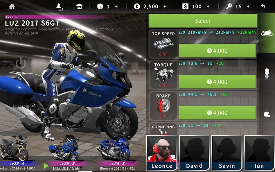 Real Moto Traffic (Реал Мото Трафик) [МОД: Все открыто, Дополнительные деньги и Меню MOD] Screenshot 3