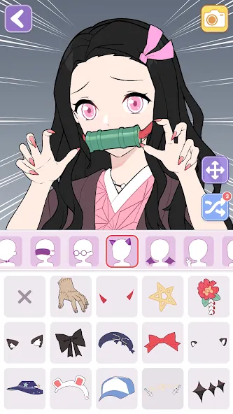 Vlinder Avatar Maker: dress up [МОД: Много денег, Монет и Все открыто] Screenshot 3
