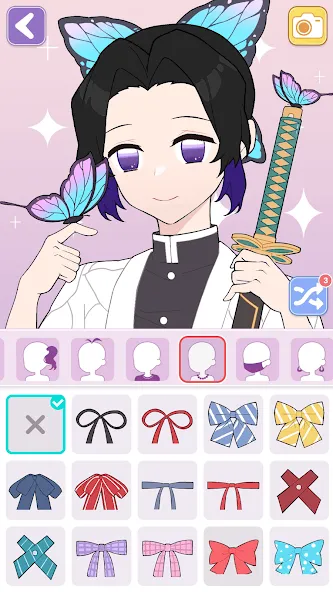 Vlinder Avatar Maker: dress up [МОД: Много денег, Монет и Все открыто] Screenshot 4