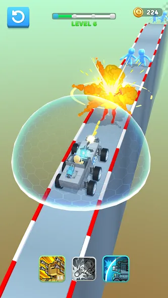 Drive & Survive [МОД: Все открыто, Дополнительные деньги и Меню MOD] Screenshot 2