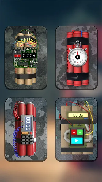 Time Bomb Broken Screen Prank (Тайм Бомб Брокен Скрин Пранк) [МОД: Деньги, Монеты и Меню MOD] Screenshot 1