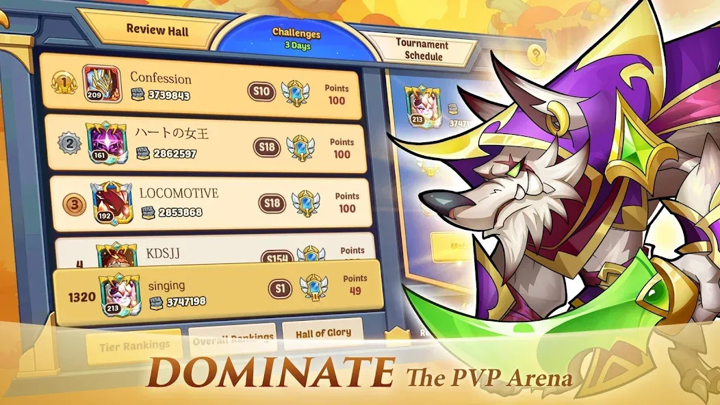 Idle Heroes (Айдел Хироес) [МОД: Деньги, Монеты и Меню MOD] Screenshot 4