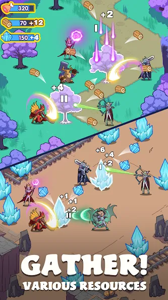 Dawn Heroes (Дон) [МОД: Много денег, Монет и Все открыто] Screenshot 1