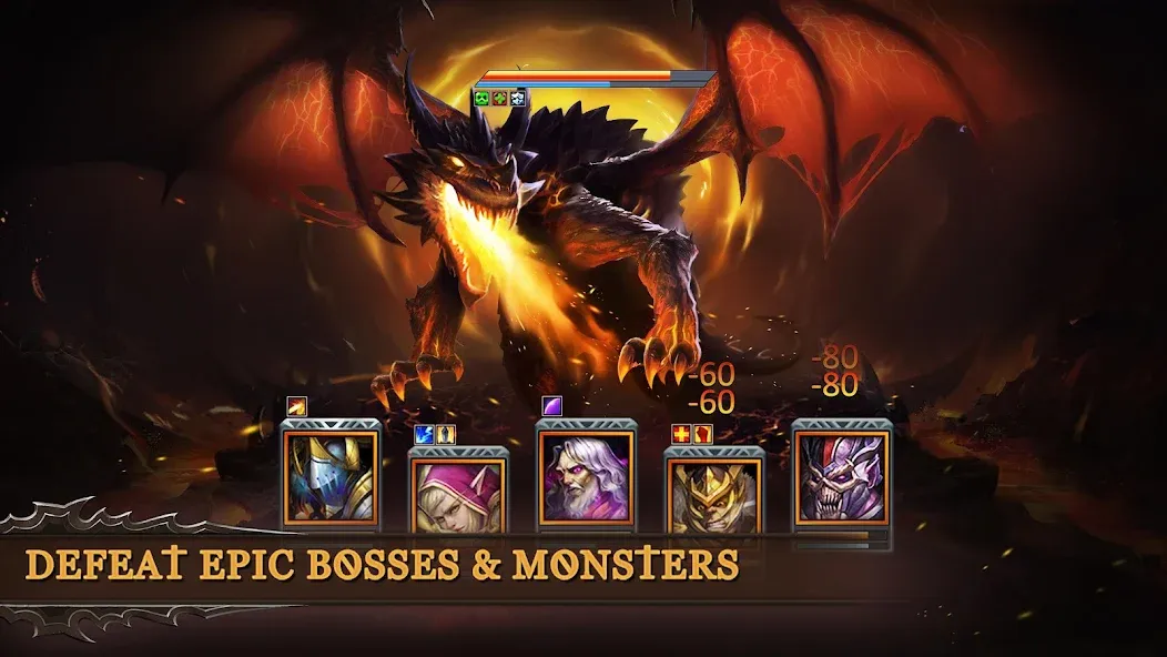 Dungeon & Heroes: 3D RPG [МОД: Меню, Бесконечные монеты и Открытые уровни] Screenshot 5