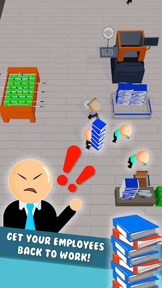 Office Fever (Офисная лихорадка) [МОД: Все открыто, Дополнительные деньги и Меню MOD] Screenshot 3