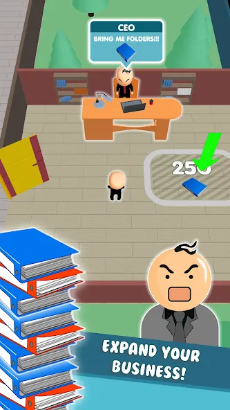 Office Fever (Офисная лихорадка) [МОД: Все открыто, Дополнительные деньги и Меню MOD] Screenshot 4