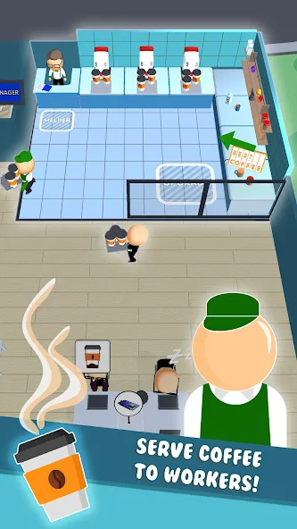 Office Fever (Офисная лихорадка) [МОД: Все открыто, Дополнительные деньги и Меню MOD] Screenshot 5