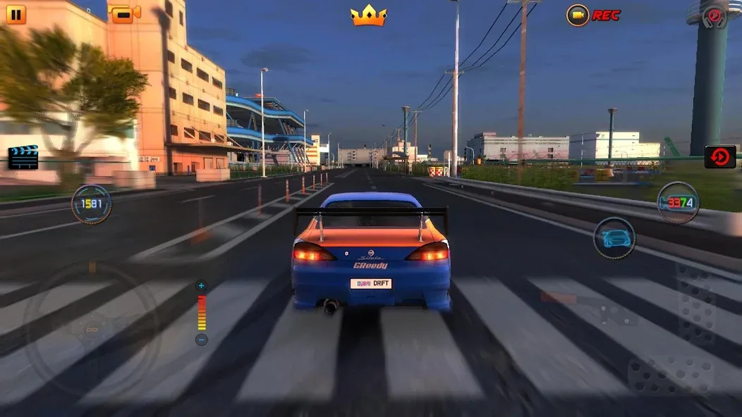 Dubai Drift 2 [МОД: Много монет, Открытые уровни и Мега MOD] Screenshot 1