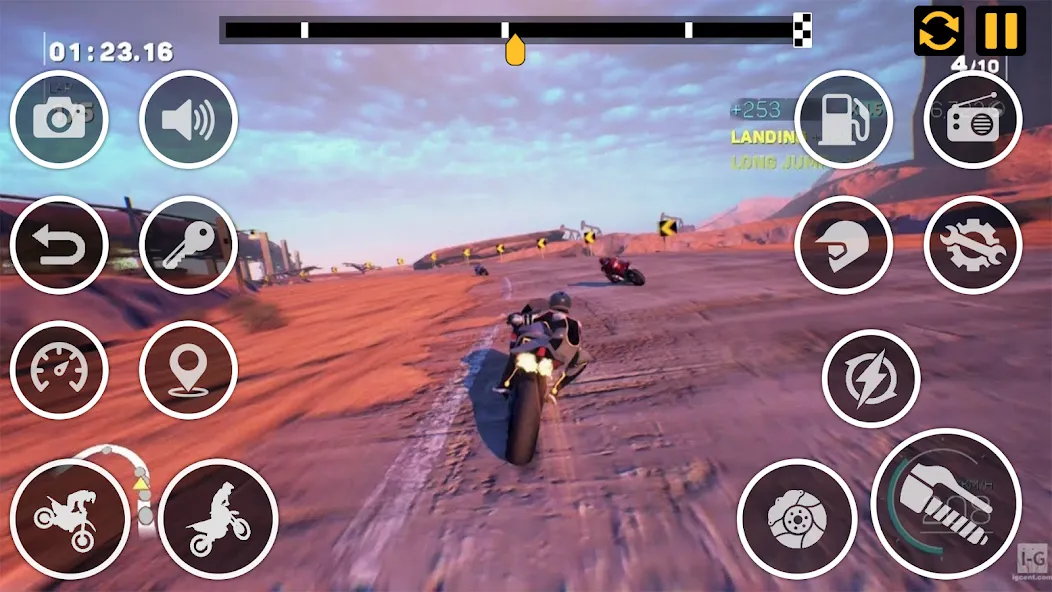 Bike Race Master: Bike Racing (Байк Рейс Мастер) [МОД: Много монет, Открытые уровни и Мега MOD] Screenshot 3