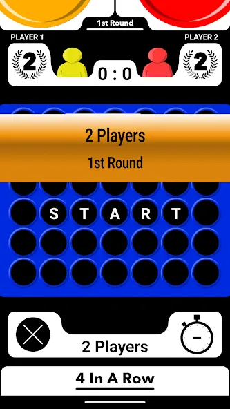 4 In A Row Board Game [МОД: Меню, Бесконечные монеты и Открытые уровни] Screenshot 4