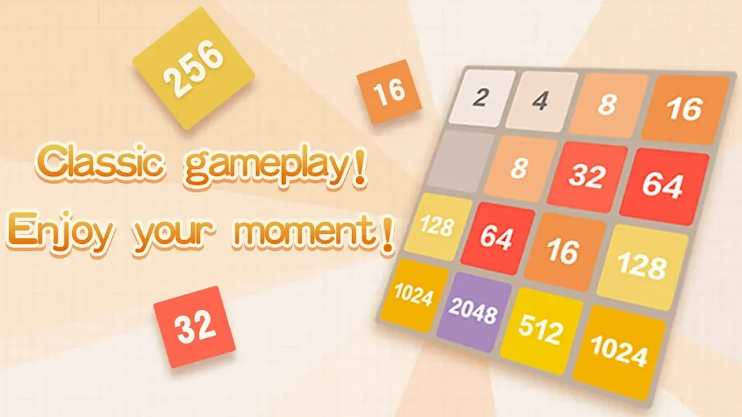 Number Charm: Slide Puzzle (Две тысячи сорок восемь) [МОД: Бесконечные деньги, Монеты и Мега MOD] Screenshot 1