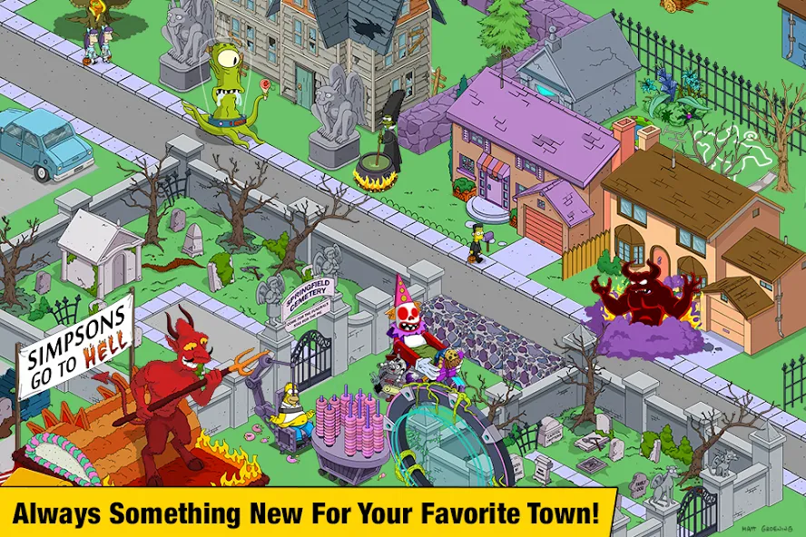 The Simpsons™:  Tapped Out (Зе Симпсонс) [МОД: Много монет, Открытые уровни и Мега MOD] Screenshot 4