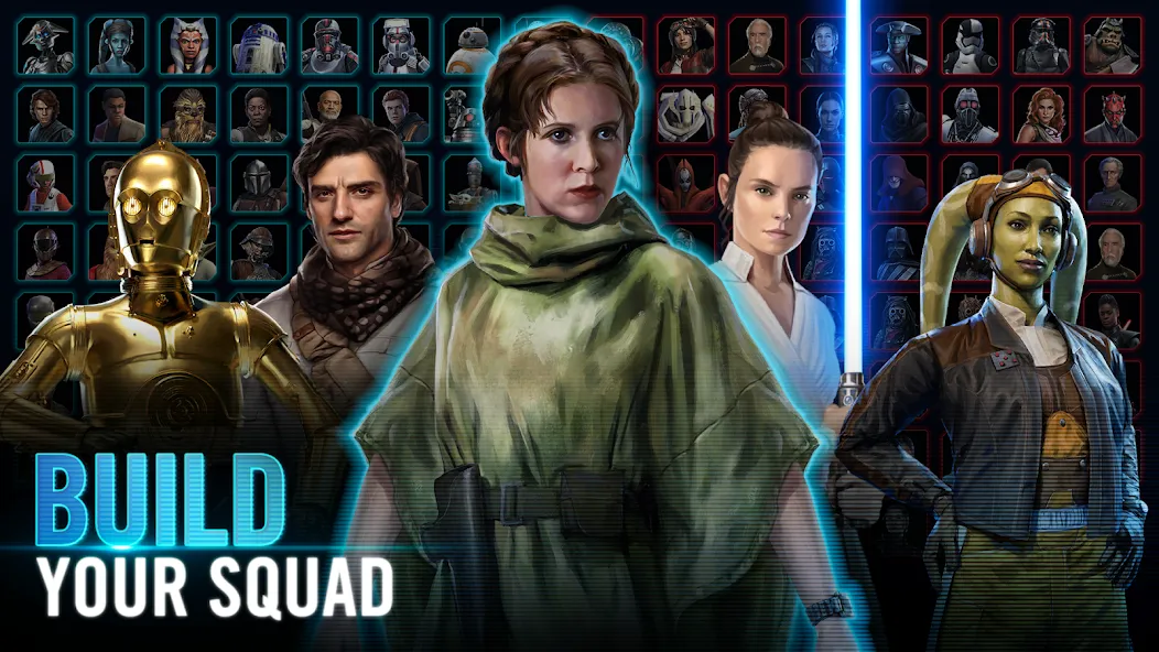 Star Wars™: Galaxy of Heroes (Ста Вас) [МОД: Деньги, Монеты и Меню MOD] Screenshot 1