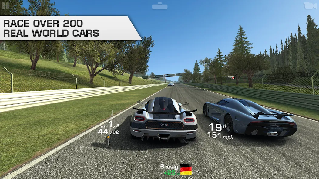 Real Racing  3 (Риал Рейсинг 3) [МОД: Все открыто, Дополнительные деньги и Меню MOD] Screenshot 2