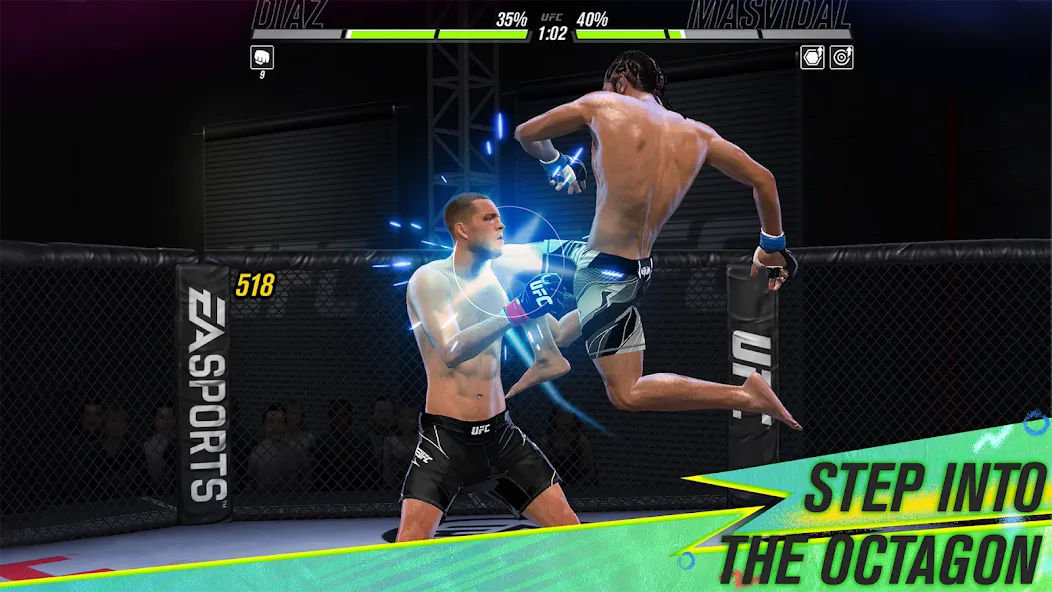 EA SPORTS™ UFC® Mobile 2 (ИА СПОРТС УФЦ 2) [МОД: Меню, Бесконечные монеты и Открытые уровни] Screenshot 1