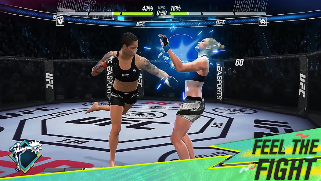 EA SPORTS™ UFC® Mobile 2 (ИА СПОРТС УФЦ 2) [МОД: Меню, Бесконечные монеты и Открытые уровни] Screenshot 3