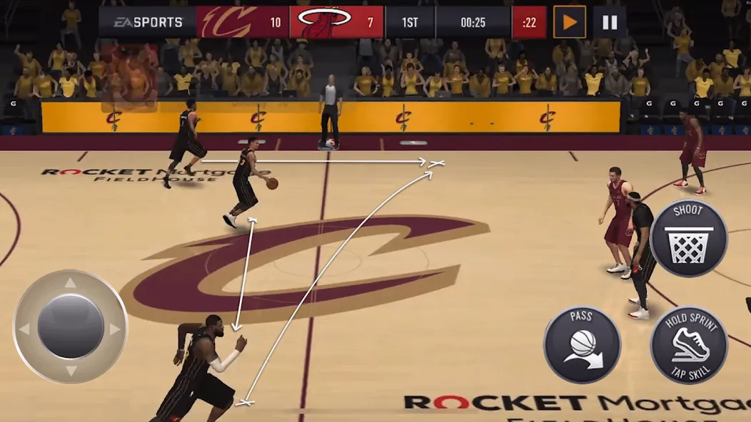 NBA LIVE Mobile Basketball (НБА Лайв Мобайл) [МОД: Деньги, Монеты и Меню MOD] Screenshot 2