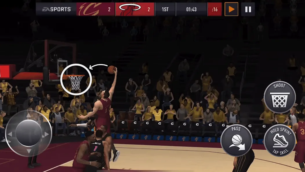 NBA LIVE Mobile Basketball (НБА Лайв Мобайл) [МОД: Деньги, Монеты и Меню MOD] Screenshot 4