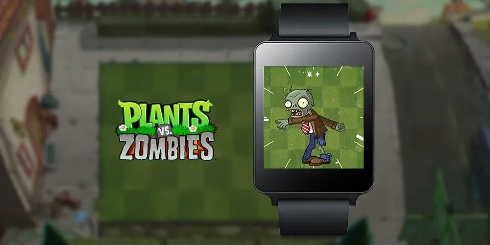 Plants vs. Zombies™ Watch Face [МОД: Меню, Бесконечные монеты и Открытые уровни] Screenshot 2