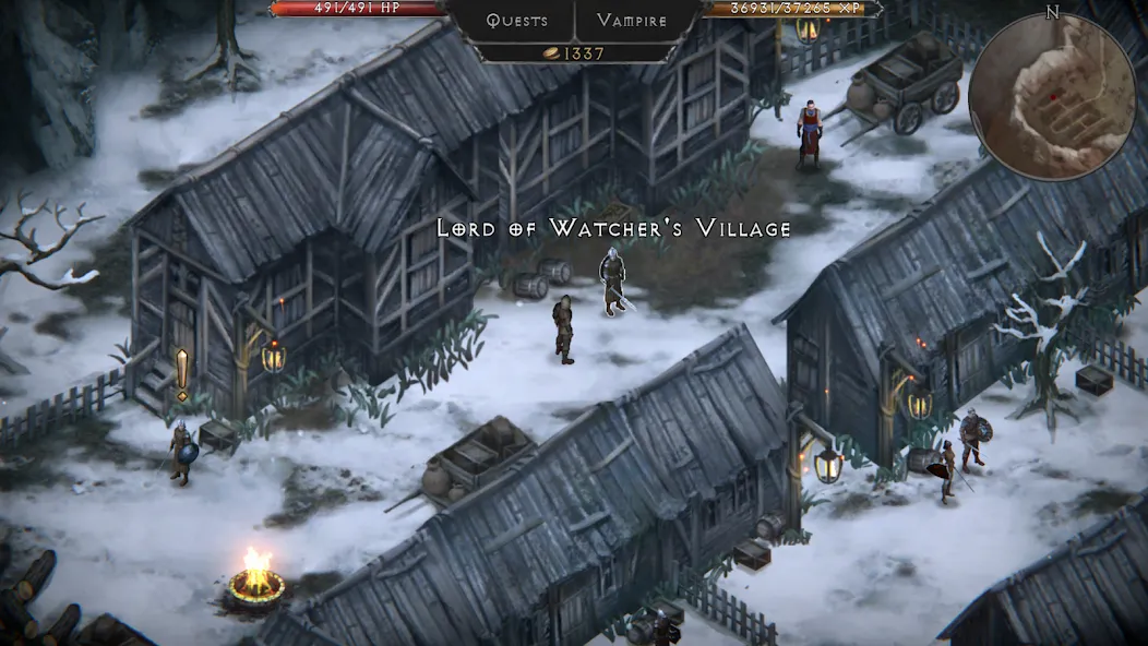 Vampire's Fall: Origins RPG [МОД: Все открыто, Дополнительные деньги и Меню MOD] Screenshot 4