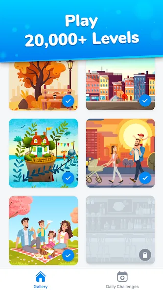 Differences - find & spot them [МОД: Деньги, Монеты и Меню MOD] Screenshot 2