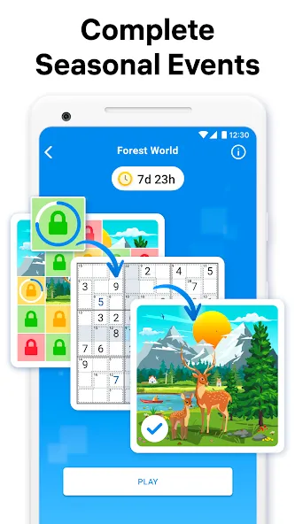 Killer Sudoku by Sudoku.com (Киллер Судоку) [МОД: Много монет, Открытые уровни и Мега MOD] Screenshot 3