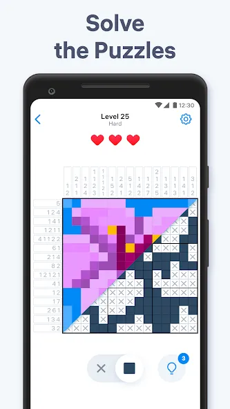 Nonogram.com - Picture Cross [МОД: Бесконечные деньги, Монеты и Мега MOD] Screenshot 1