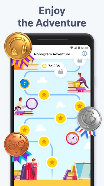 Nonogram.com - Picture Cross [МОД: Бесконечные деньги, Монеты и Мега MOD] Screenshot 5
