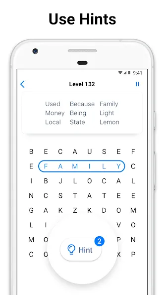 Word Search - crossword puzzle (Уорд Срч) [МОД: Все открыто, Дополнительные деньги и Меню MOD] Screenshot 4