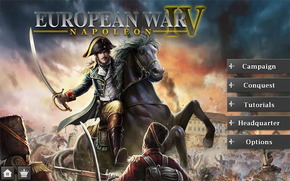 European War 4 : Napoleon (Европейская война 4) [МОД: Бесконечные деньги, Монеты и Мега MOD] Screenshot 1