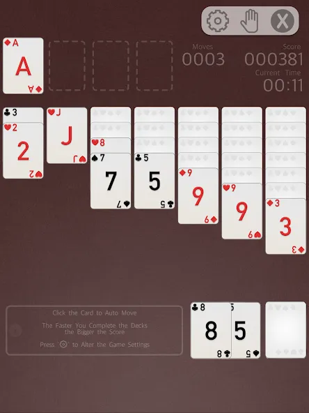 Solitaire - ASG (Солитр) [МОД: Меню, Бесконечные монеты и Открытые уровни] Screenshot 5