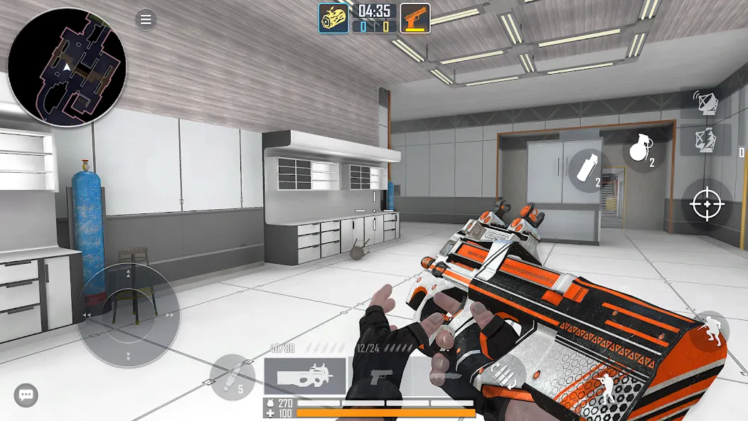 Fire Strike - Gun Shooter FPS (Файр страйк) [МОД: Меню, Бесконечные монеты и Открытые уровни] Screenshot 1