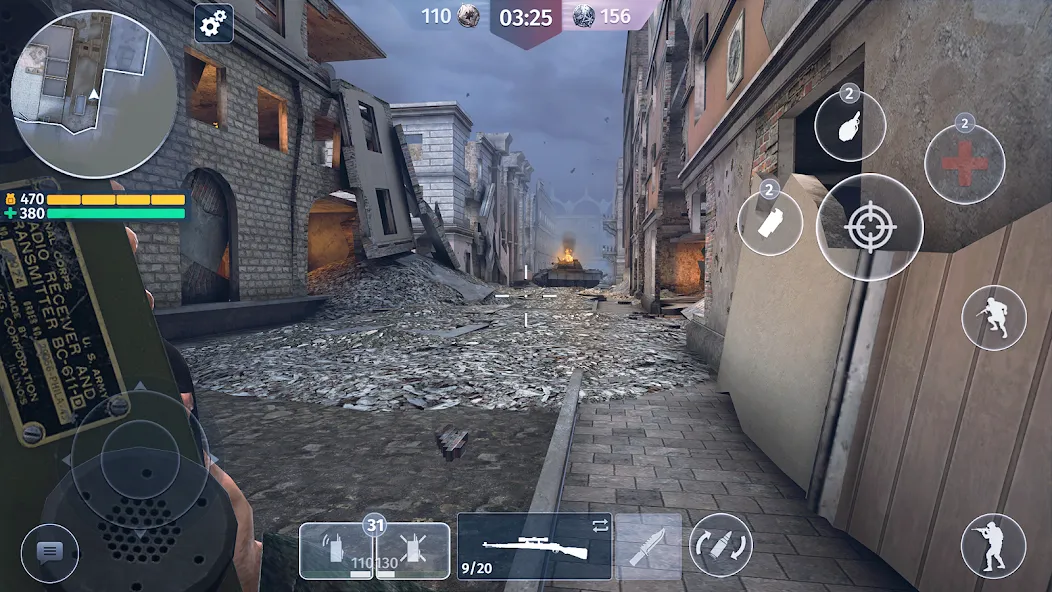 World War 2: Shooting Games (Вторая мировая война) [МОД: Все открыто, Дополнительные деньги и Меню MOD] Screenshot 2